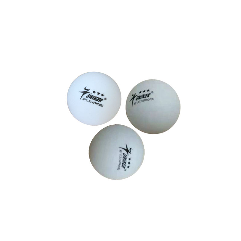 Uniker Sport Table Tennis Balls 40mm White Ping Pong Ball Professional Table Tennis Ball with ITTF Approved
