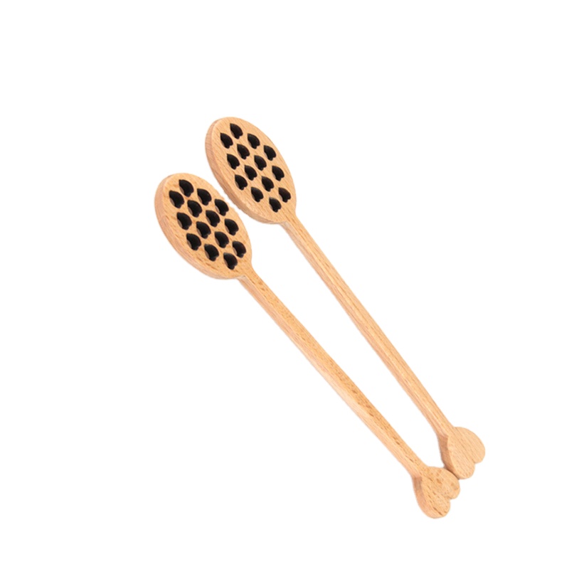 Stocked portable long wood jam stick dipper made in china