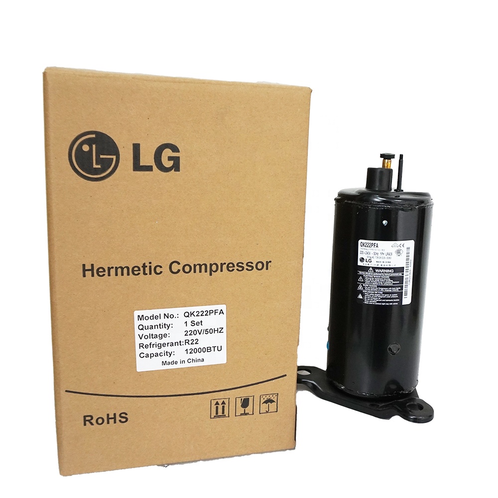 Оригинальный новый настенный Электрический компрессор кондиционера LG QK222PFA для кондиционера с раздельной загрузкой картонной коробки