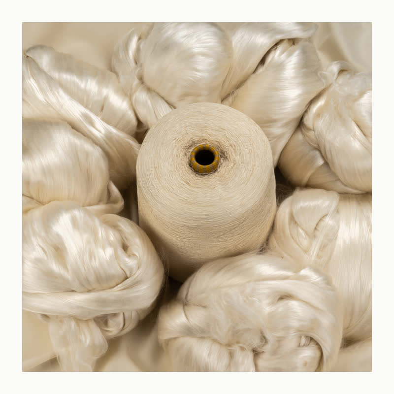 Discount factory direct sale pure natural 100% C3 mulberry silk sliver silk fibe