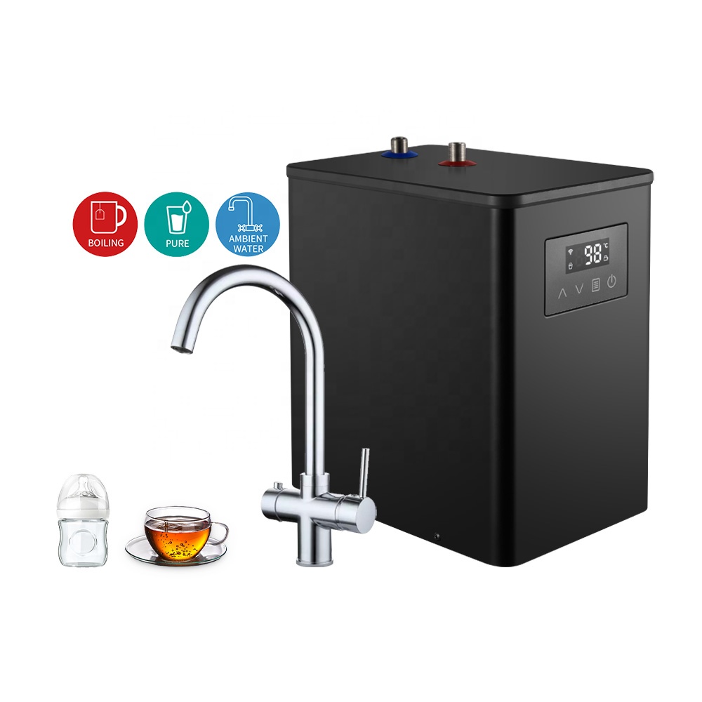 3 In 1 Hot And Cold Kitchen Mixer Faucet Electric Instant Hot Water Dispensers Boiling Water Tap Undersink Hot Water Units Taps