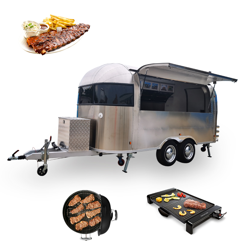 Мобильная Кухня airstream, фургон для еды, фургон для быстрого питания, фургон для продажи, Европа
