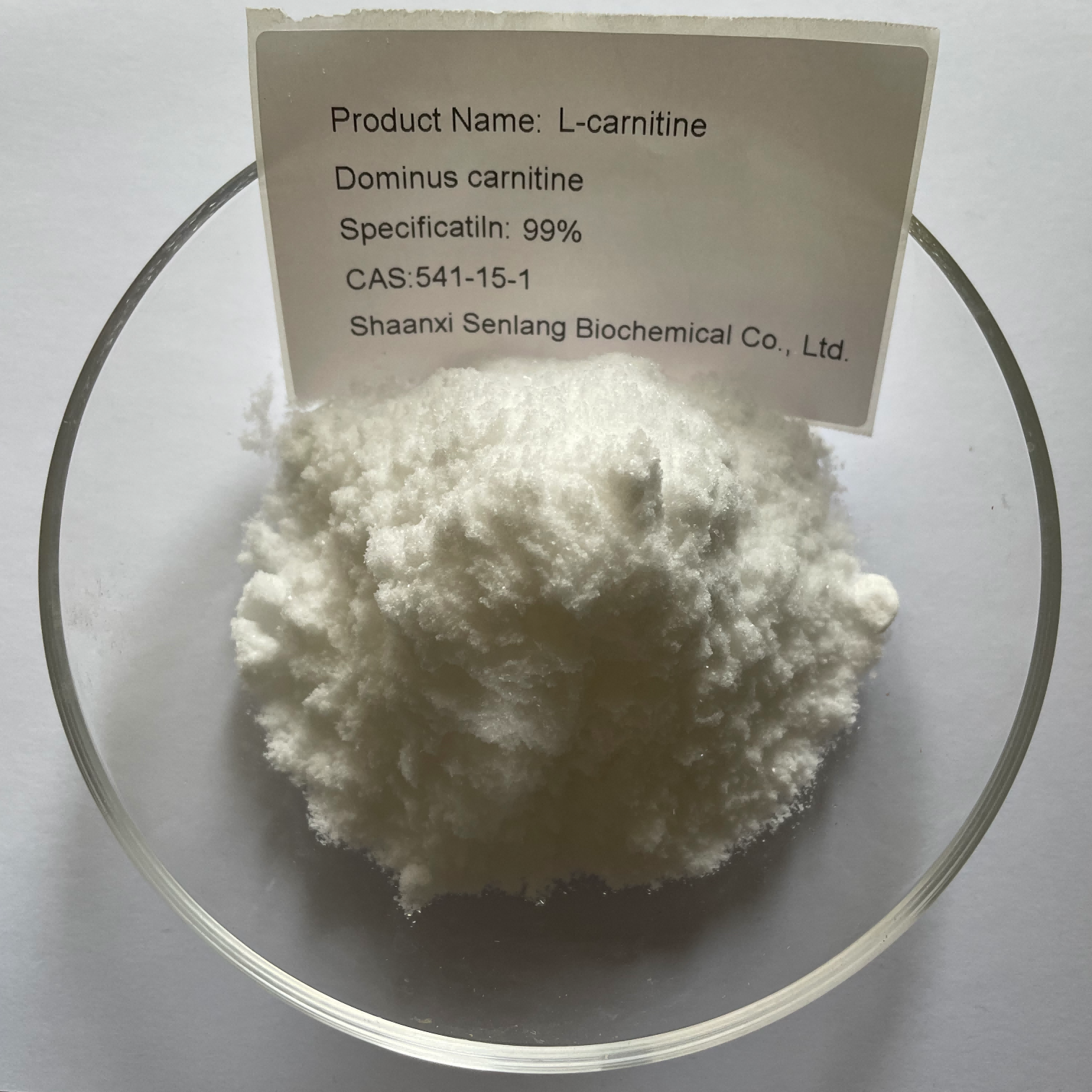 Factory Outlet High quality l-carnitine powder 99% Dominus carnitine