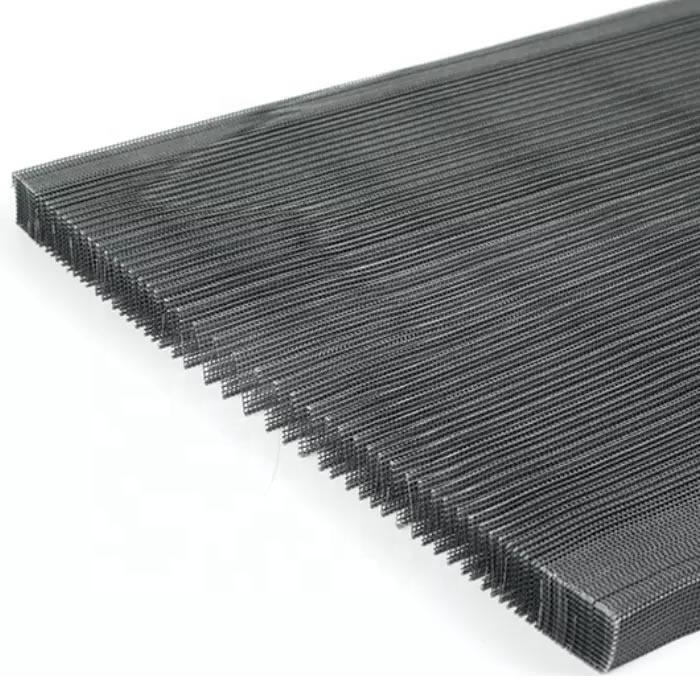 Plastic Pleated Mesh Folded Insect Screen PP Plisse Fly Net Polyester Retractable Window Mosquito Screening