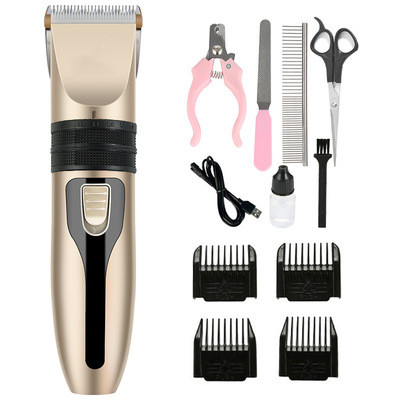 Dog Clippers Low Noise Pet Clippers Rechargeable Dog Trimmer Cordless Pet Grooming Tool