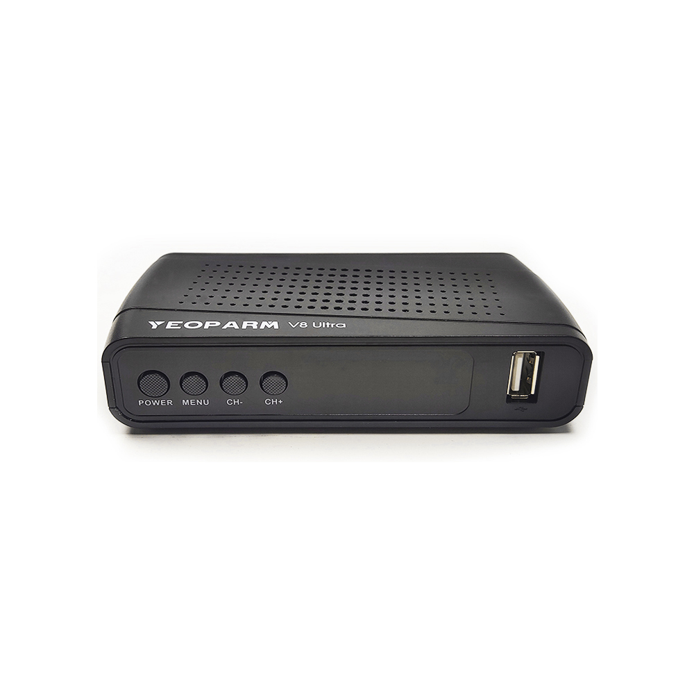 YEOPARM V8 DVB S2 Satellite receiver set top tv box MeeCast mirroring USB LAN/WIFI dongle Youtube IPTV 264 1080P DVBS2 COMBO
