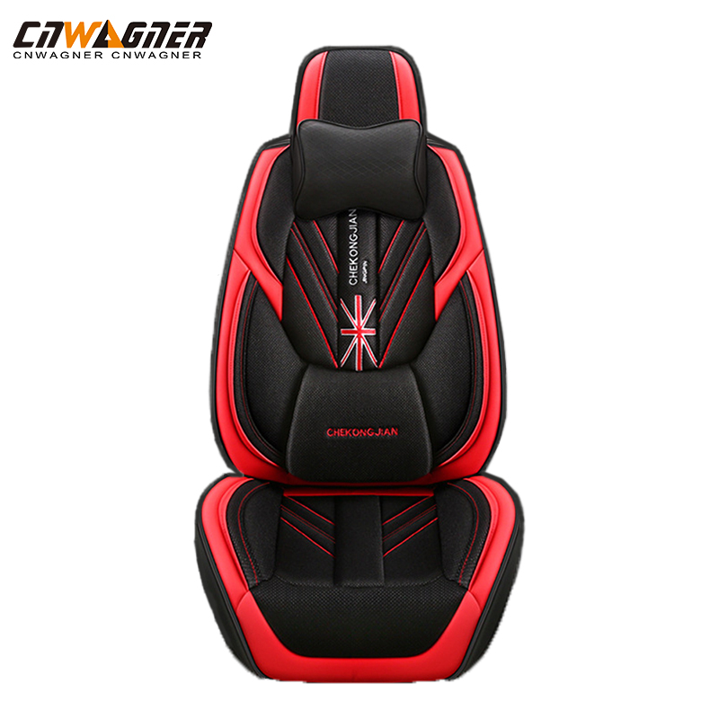 CNWAGNER Luxury Design Leather Car Seat Protector Cover New Design Full Set Car Seat Covers