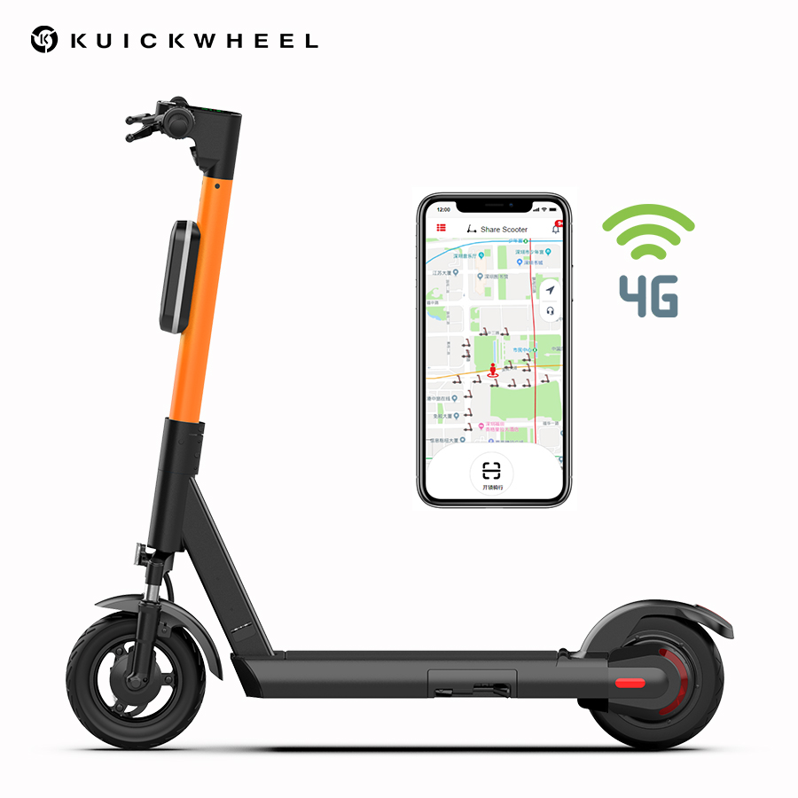 2021 Новый электрический скутер обмена Аренда GS1-3000 Kuickwheel 4G IoT GPS приложения скутер