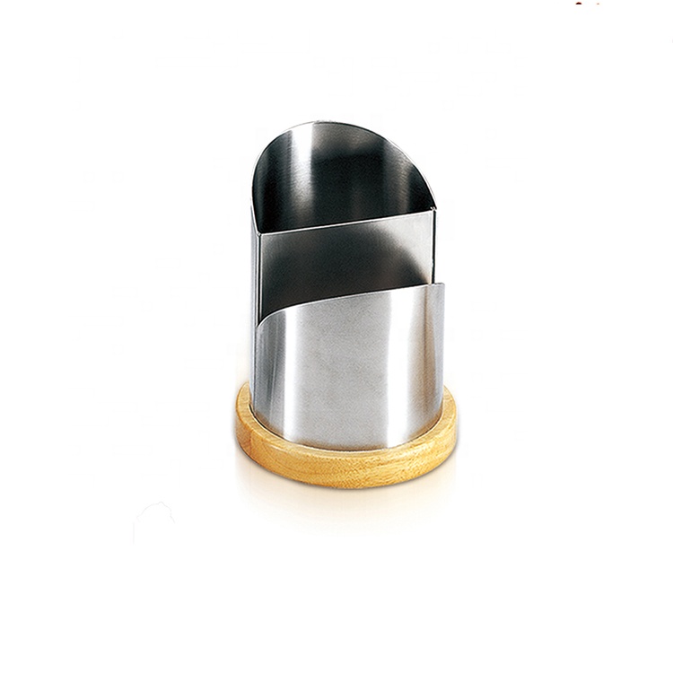 Cute Restaurant Table Cutlery Holder  Stainless Steel