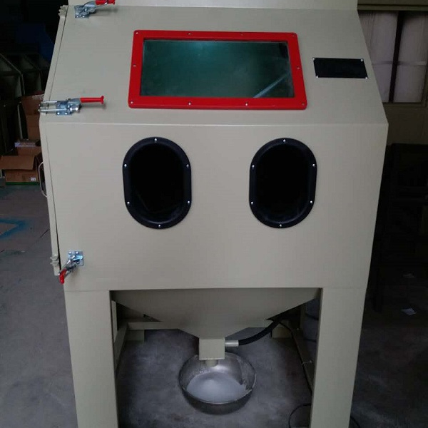 factory price dustless manual wet sand blasting cabinet water vapour sandblasting machine for sale