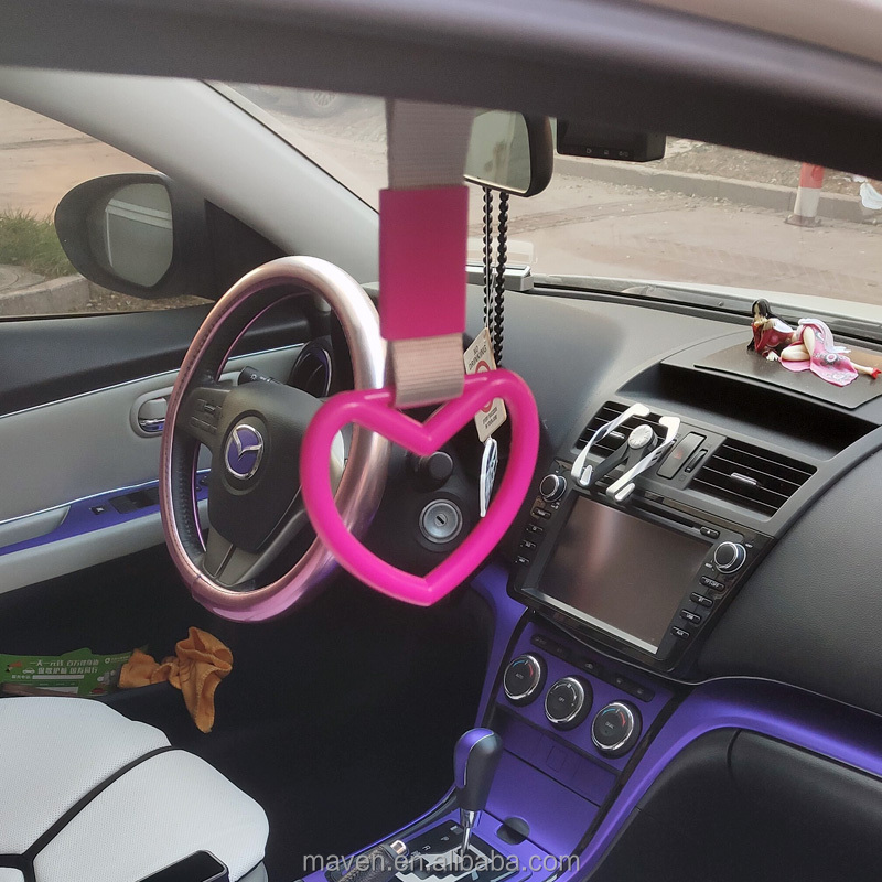 JDM Car Culture Tsurikawa, кольцо в форме сердца, ручной ремешок, Шарм для дрифта