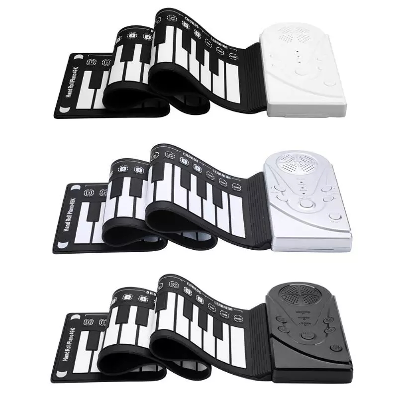 China victory flexible roll up piano music education exercising digital piano fashion popular
