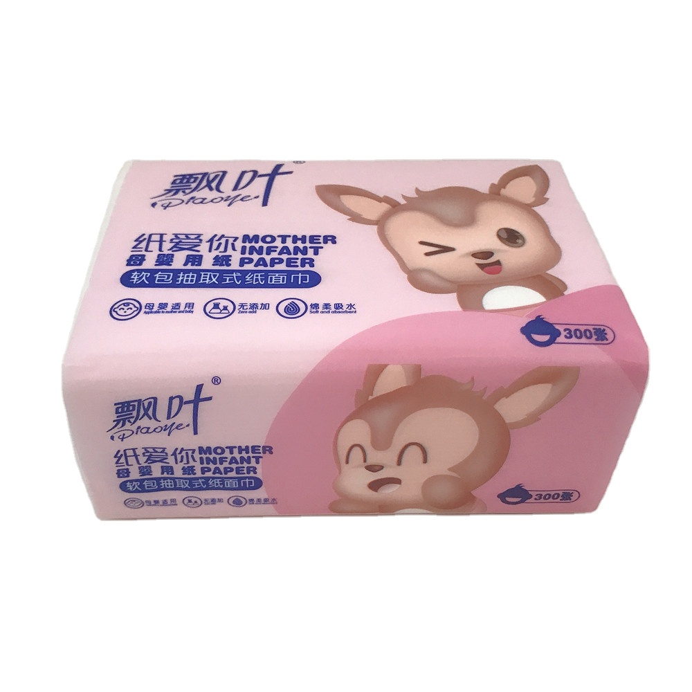 Paper Raw Wood Pulp Household Toilet Paper For Mother And Infant Paper OEM Factory
