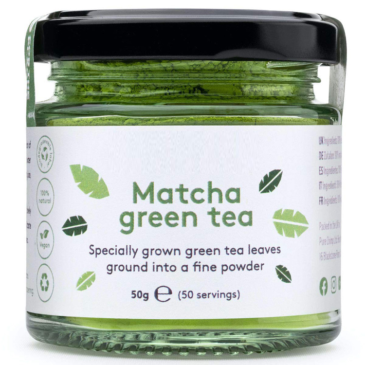 Matcha Green Tea Powder 50g (1.75oz) by PureChimp - Ceremonial Grade Matcha Green Tea Powder