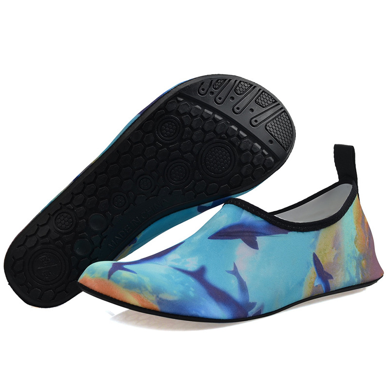 Amazon hot sale non-Slip Barefoot Quick-Dry Aqua Yoga Socks Water Shoes for Men Women