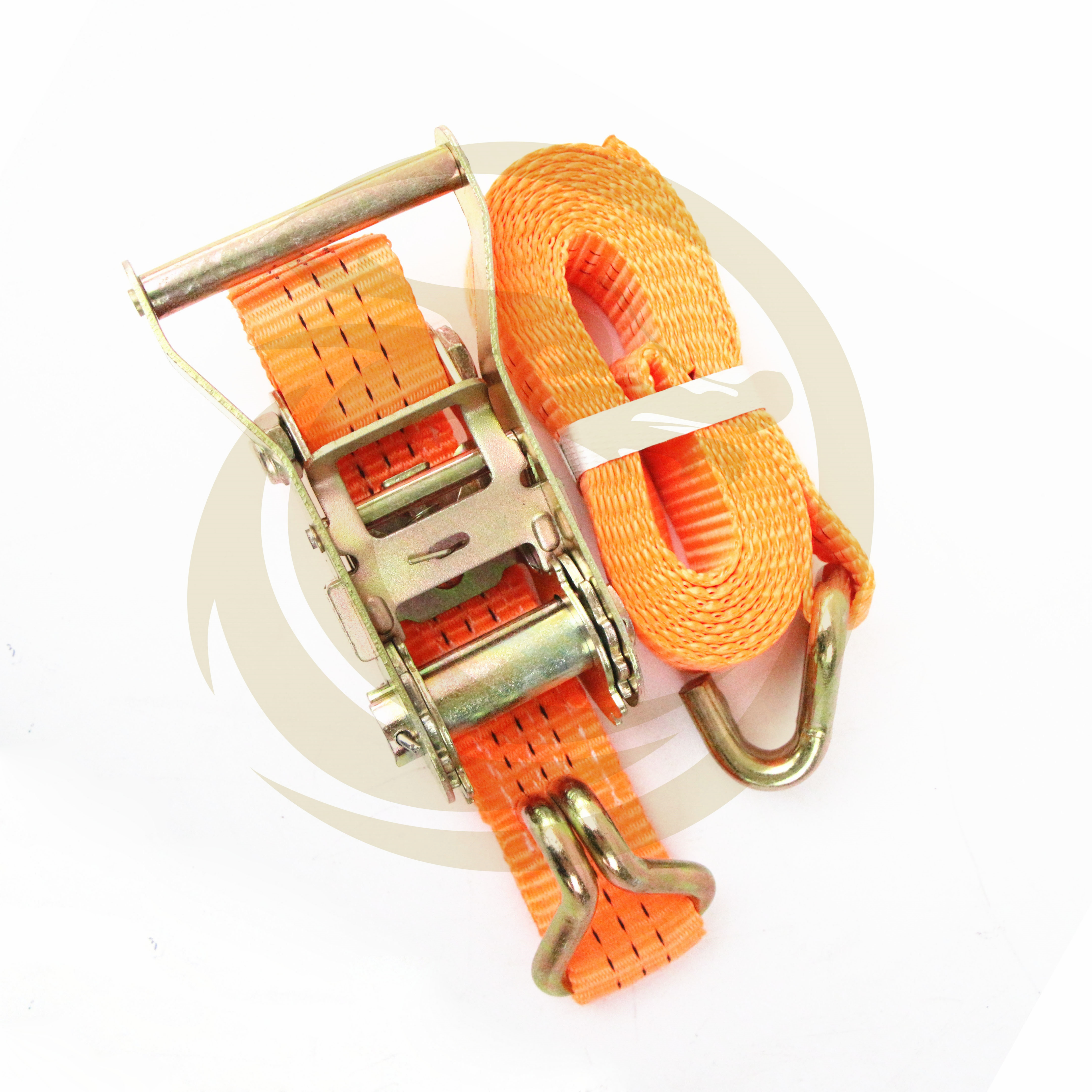 TUV GS Approved Polyester Cargo Lashing Ratchet Tie down Webbing Strap