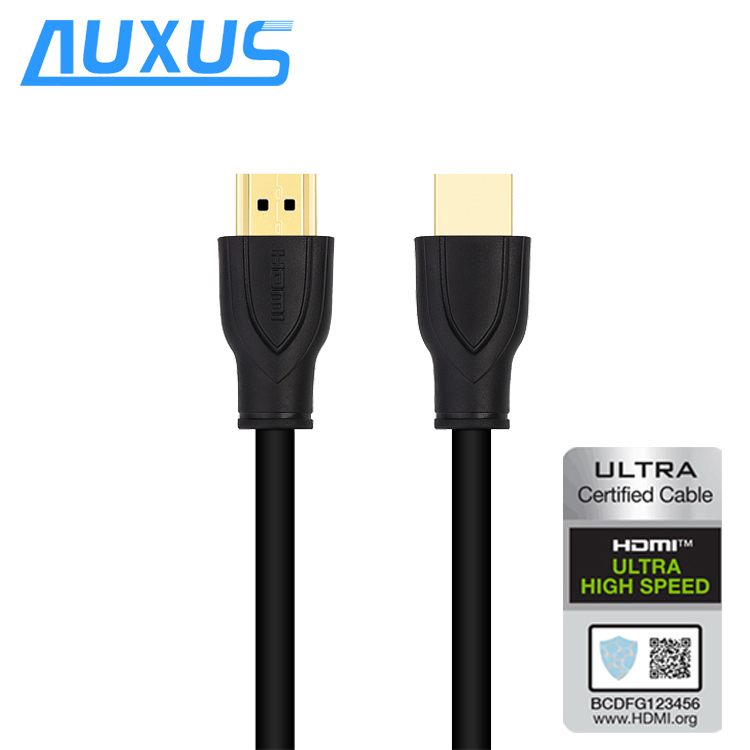 Сертифицированный Высокоскоростной HDMI-кабель YUV444 3D 8K @ 60 Гц 4K @ 120 Гц 48 Гбит/с золотой HDMI-кабель для PS4