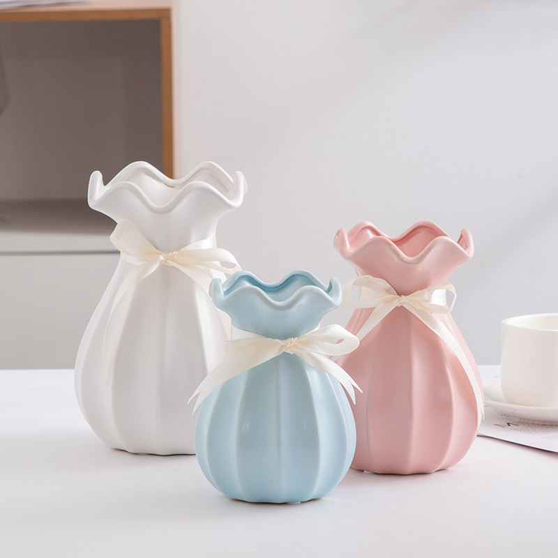 Special colorful creative Scandinavian flower arrangement can store water ceramic and porcelain vases