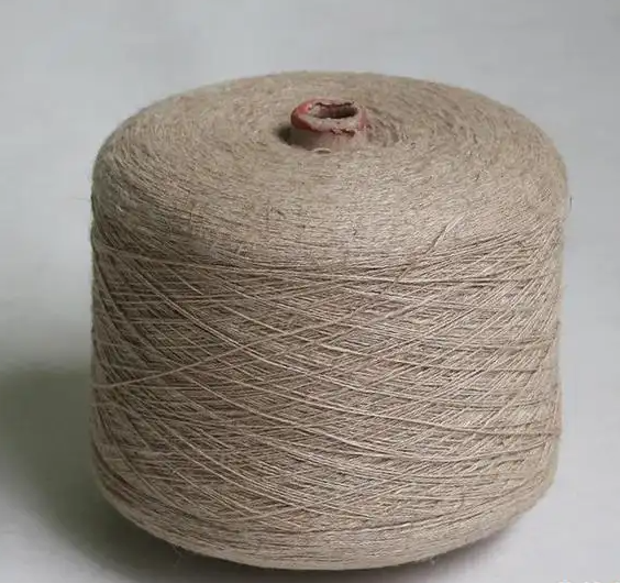 100% Organic Linen ring spun Yarn For Weaving