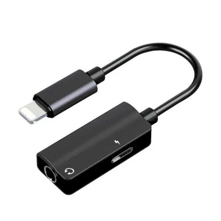 Amazon 2 In 1 For IPhoneTo 3.5mm Converter Charge Phone Splitter Charging Listening Adapter