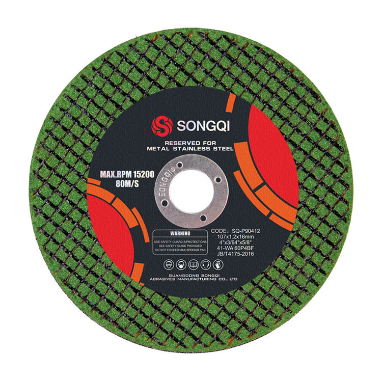 107x1.2x22mm SONGQI metal inox 4"cutting wheel
