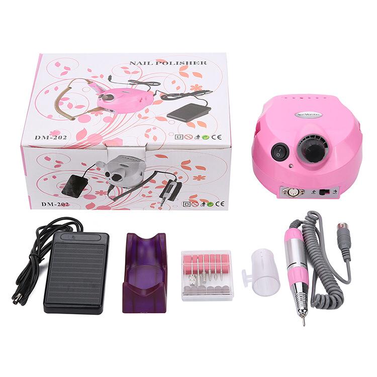 Новое поступление Портативный Фрезер Nail Drill 25000 об/мин, фрезер для ногтей, сверлильный станок Электрический Фрезер для ногтей, фрезер для маникюра и педикюра, фрезер машина