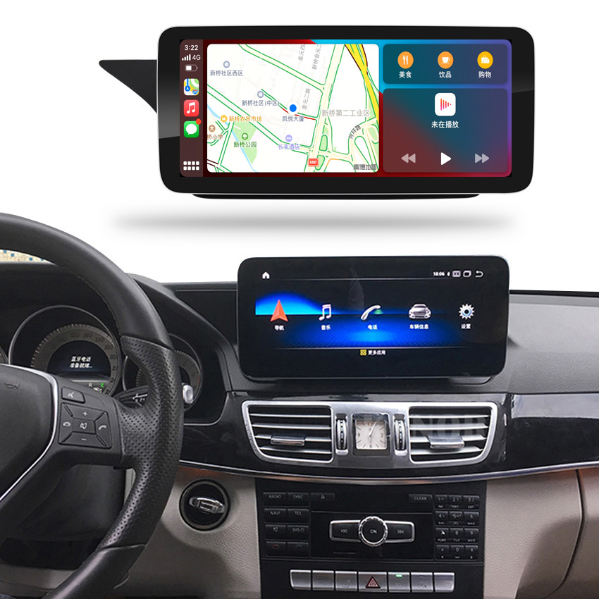 10,25 дюймовый Android 10 экран приборной панели для mercedes benz E Class W212 E250 E200 E300 E350 E400 радио carplay 4g ram 64g rom