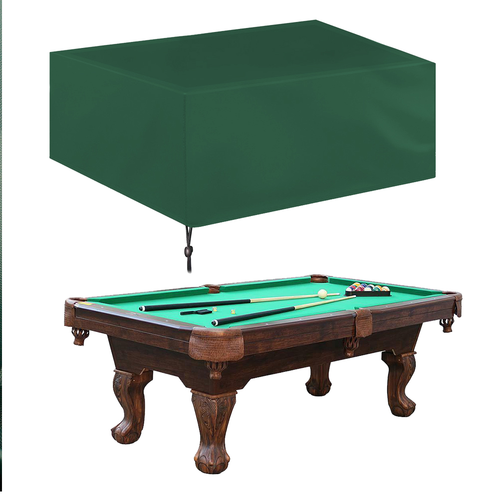 Billiard Pool Table Cover 7/8/9 ft Snooker Pool Table Cover Outdoor Furniture Cover Waterproof Outdoor Indoor