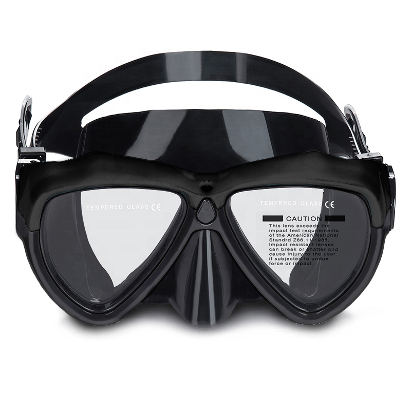 Wholesale Silicone Skirt Goggles Snorkel Diving Mask