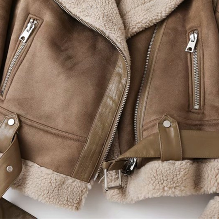 Best Selling On Amazon Women Stylish High Quality Fur Jackets Coats For Winter