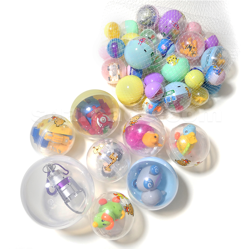 Best quality toy vending machine capsule 45mm plastic gashapon capsule toy capsule ball toy