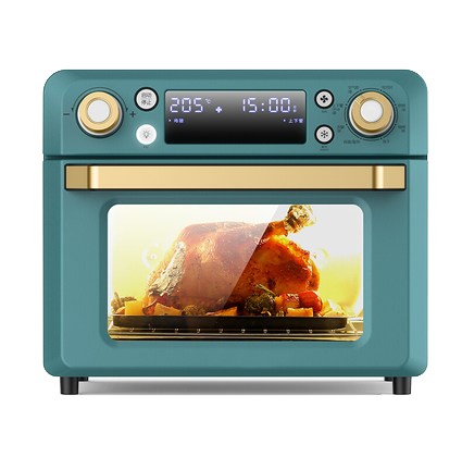 Air Fryer Toaster Oven with LED display 1550W Countertop Convection Oven/ Easy to Use and Clean/0.7 cu ft/Stainless Steel