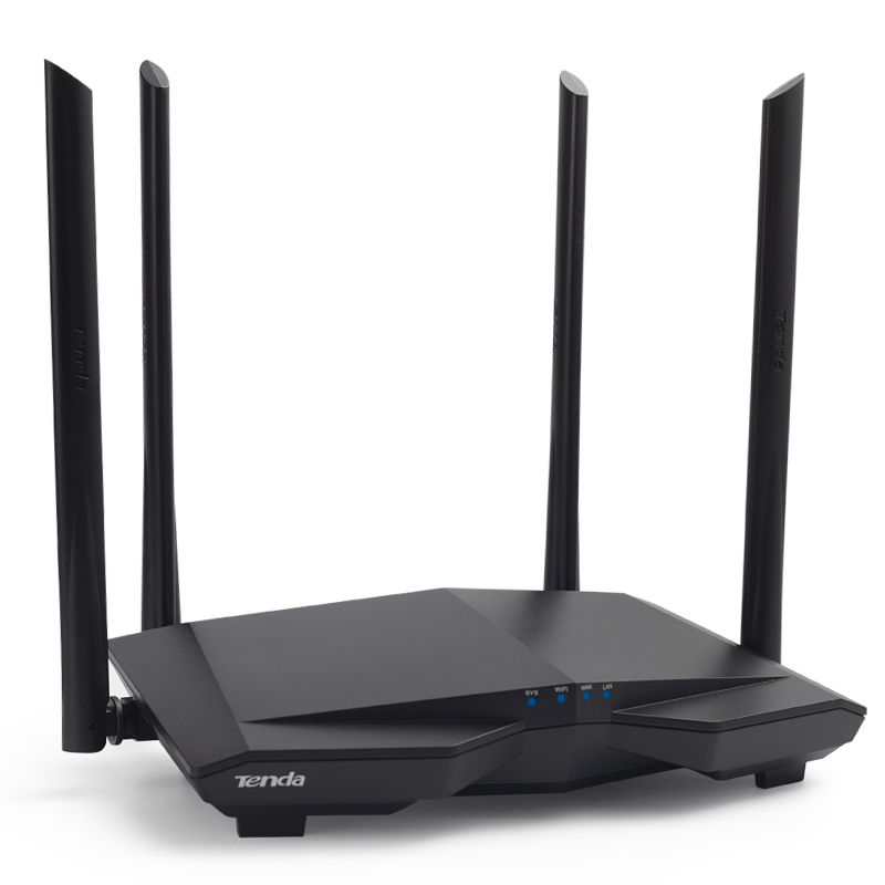 Бывший в употреблении беспроводной маршрутизатор Tenda AC6 WiFi 2,4g/5g 1300 Мбит/с выгодная цена