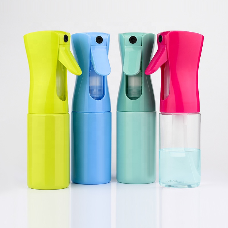 200ml 300ml Barber Shop Salon Refillable Ultra Fine Mist Continuous Water Hair Spray Bottle for Hairdressing