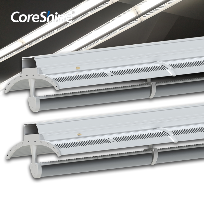 Лидер продаж, светодиодная линейная осветительная арматура CORESHINE для гаража и автомобиля, 1,2 м, 40 Вт