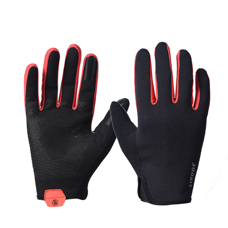 amzon hot sales warm Cycling Gloves Bicycle Breathable Shock-Absorbing MTB Road Touch motor bike Full Finger Gloves