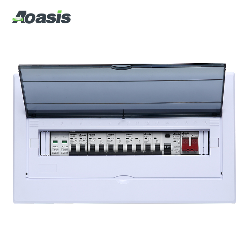 AOASIS AOX-18RJ домашняя электрическая распределительная коробка Скрытый 18 способ IP30