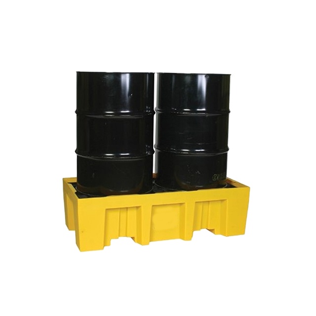 Customizable detachable 22 kg 2 drum oil drum spill pallet