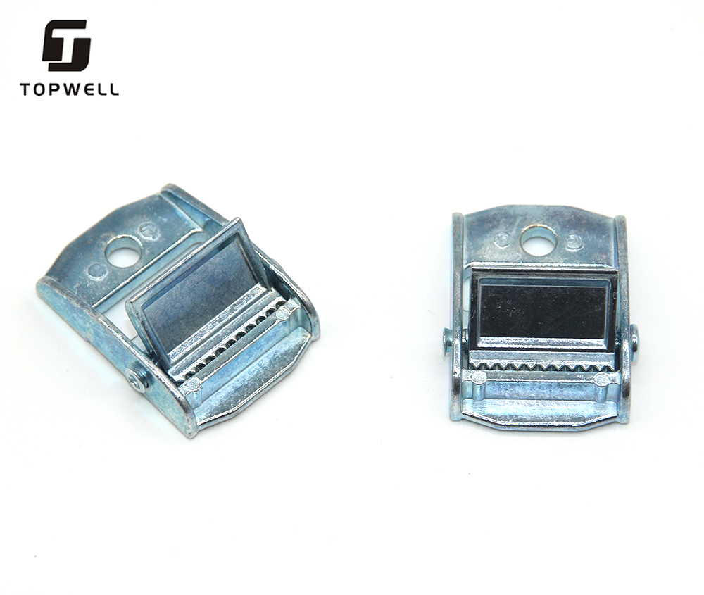 25mm 250kgs Zinc Alloy small Cargo Metal Cam Lock Belt Buckle