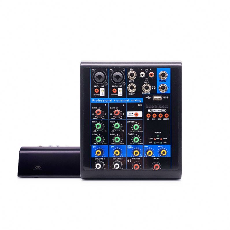 Jiboshi GAX-4S Professional Audio Video Mixer With CE Certificate