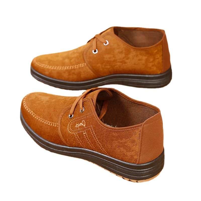 Large size pointed toe increase business casual mens oxford leather shoes
