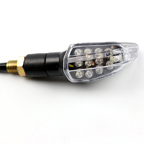 High performance motorcycle New style Motorcycle Dual Color LED signal turn light