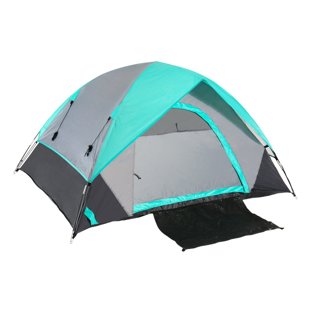 Waterproof polyester fabric 2-3 person outdoor camping tents for seasons