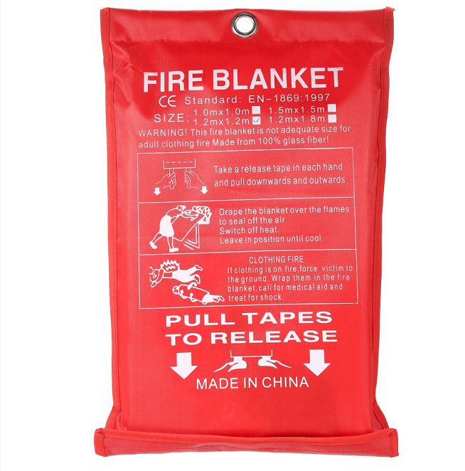 china manufacturer kitchen fire blanket cheap price fire blanket roll
