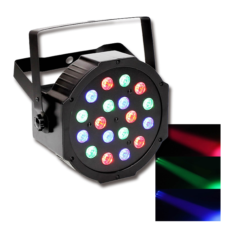 Новинка 2020 20 Вт 18 шт. 18x1 Вт RGB DJ-оборудование перезаряжаемое светодиодное сценическое освещение DMX Uplight с питанием от аккумулятора беспроводной Par свет