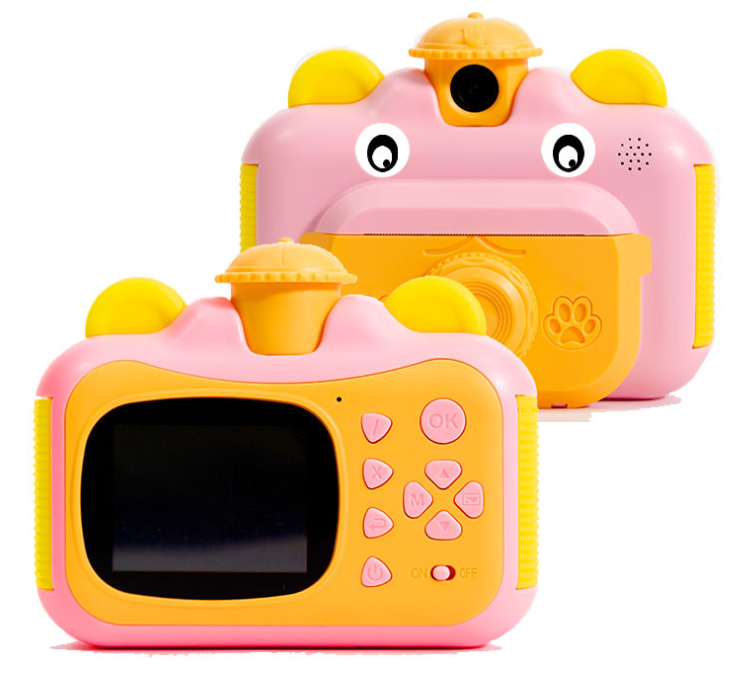 Portable Mini Camera toys for Kids 1080p Photographic Camera Print Instant Camera