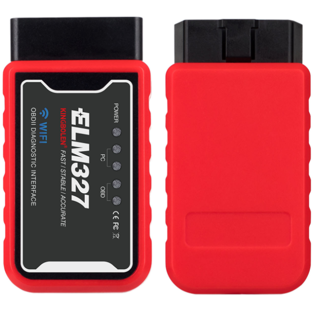 Автомобильный диагностический беспроводной сканер ELM327 OBDII OBD2 WiFi для Android и iOS