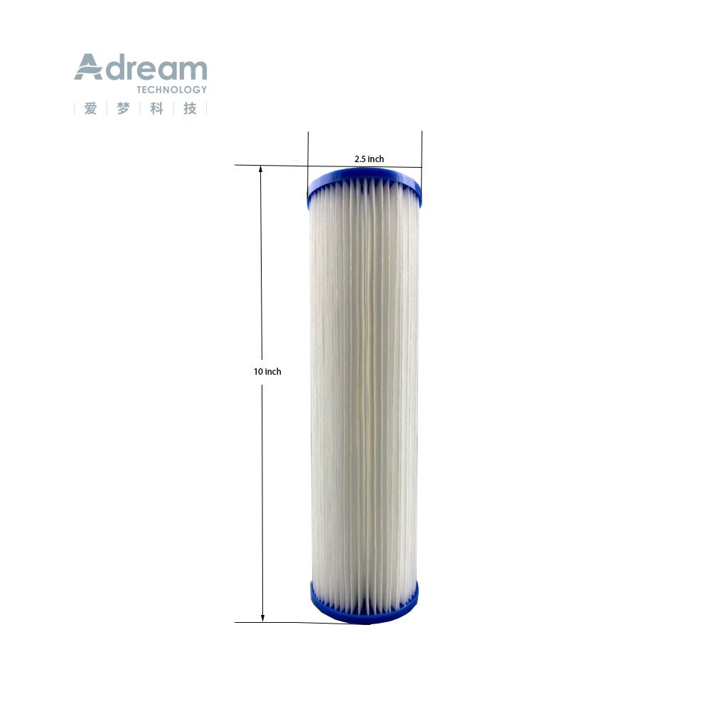 Antibacterial Filter Reused After Washing Paper Pleated Spa Swimming Pool Filter Cartridge