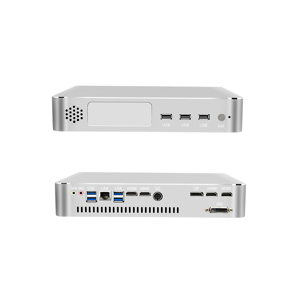 Горячая Распродажа 1 x DP 1 x DVI 2 x HD Intel Core i5-9400F mini ПК для игр с DDR4 M2 NVME SSD и SATA HDD