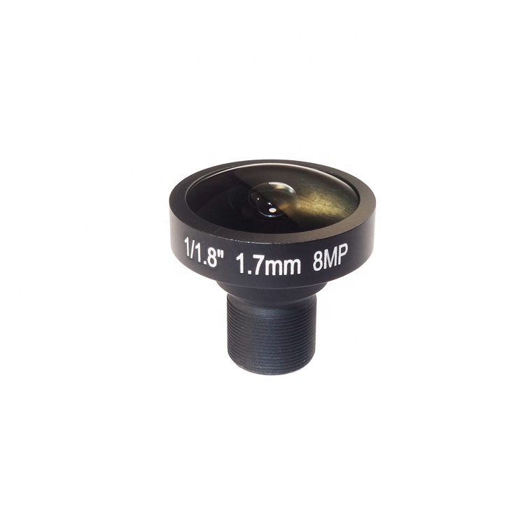 M12 8MP EFL 1,7 мм 4K HD объектив 185 градусов рыбий глаз для 1/1.8 Сенсора Камеры видеонаблюдения панорамный объектив на 360 градусов объектив экшн-камеры